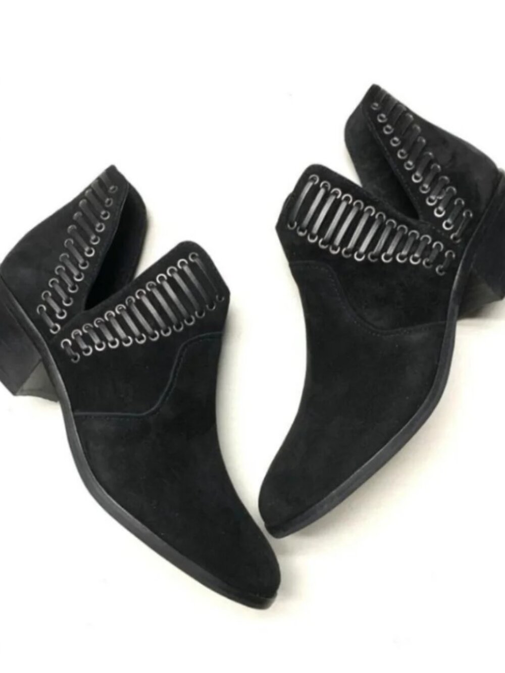 Vince Camuto Pevista Black Bootie. US 7.5
